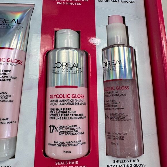 L'Oreal Glycolic Gloss Hair Care Set - Picture 4 of 5